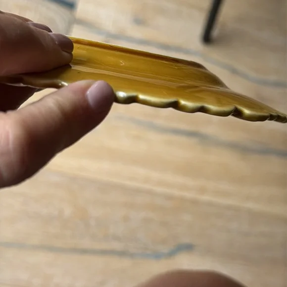 Sarreguemines Majolica Plates  7-1/2" set of 7 - Picture 11 of 12